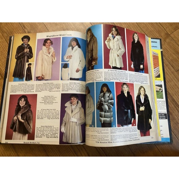 VINTAGE Bennett Brothers Blue book Of Quality Merchandise 1981 Hardcover Chicago - Picture 7 of 9